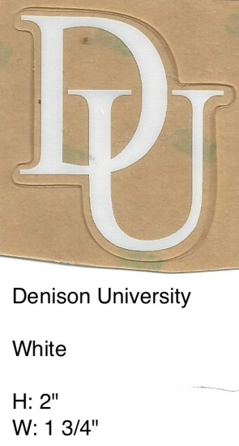 Denison University White DU